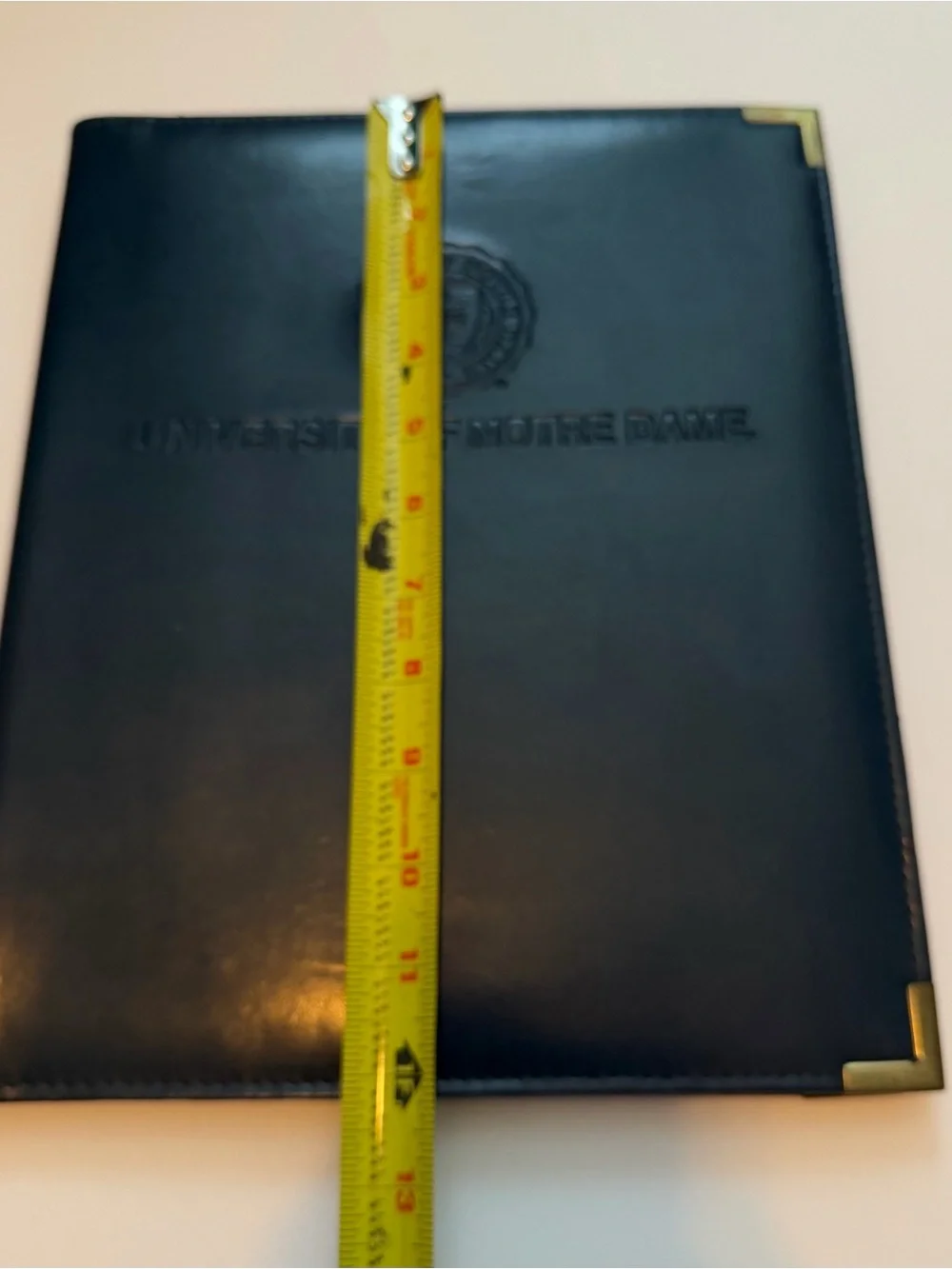 Notre Dame Portfolio Pad Pen Holder